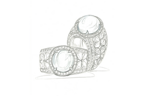 8.33ct Star Zabargad Peridot Ring with D Flawless Diamonds set in 18K Yellow Gold