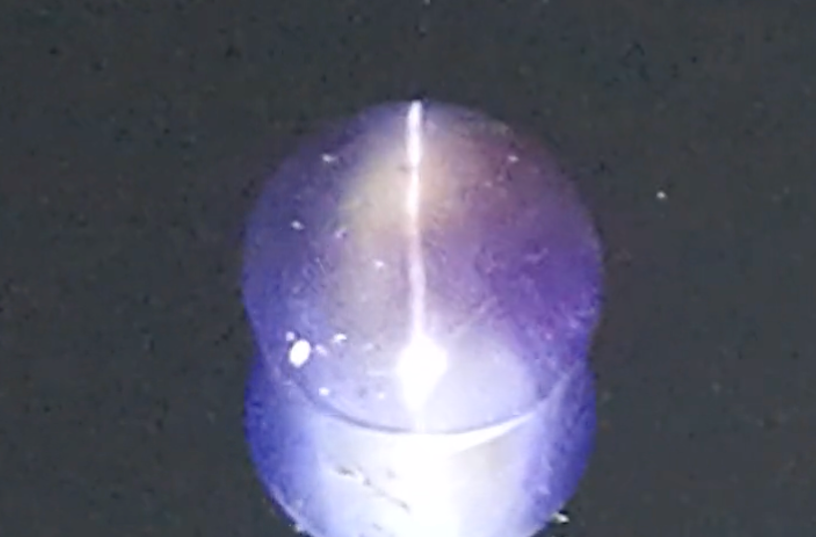 6.85ct Unheated Burmese Cats Eye Sapphire Ring with D Flawless Diamonds set in 18K Yellow Gold