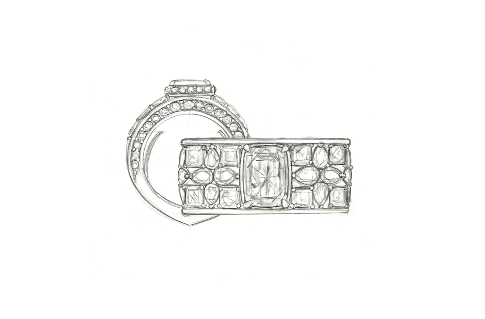 3.02ct Unheated Ceylon Cornflower Blue Sapphire Ring with D Flawless Diamonds set in 18K Yellow Gold
