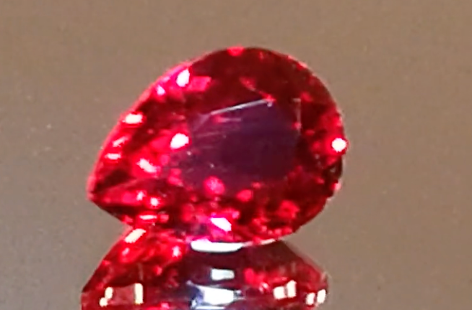 3.10ct Unheated Crimson Jedi Pigeon Blood Red Ruby Ring with D Flawless Diamonds set in 18K Yellow Gold