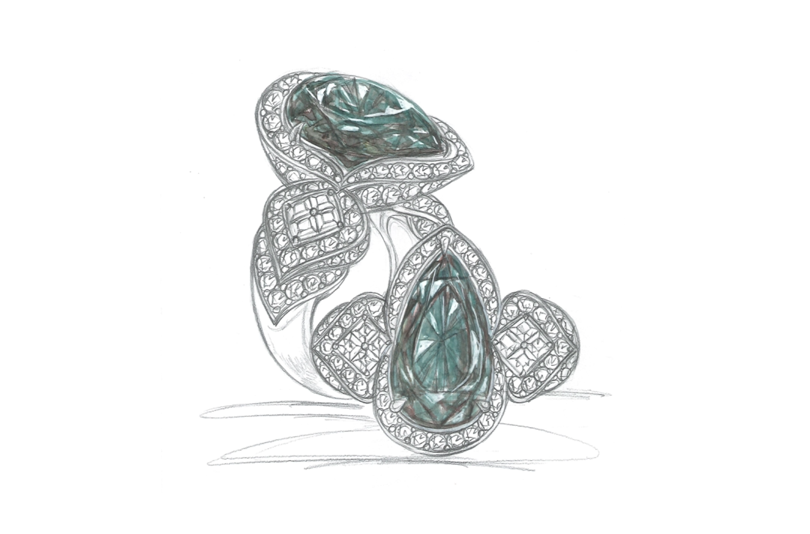 5.60ct 100% Change Historical Russian Alexandrite Ring with D Flawless Diamonds set in 18K Yellow Gold