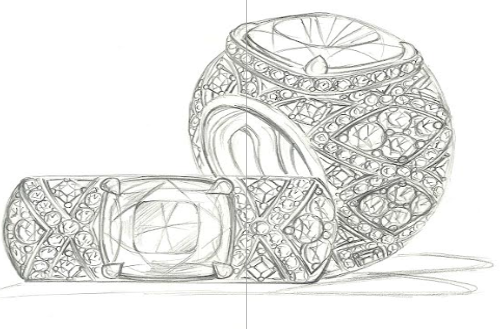 5.03ct Vibrant Tsavorite Ring with D Flawless Diamonds set in 18K White Gold