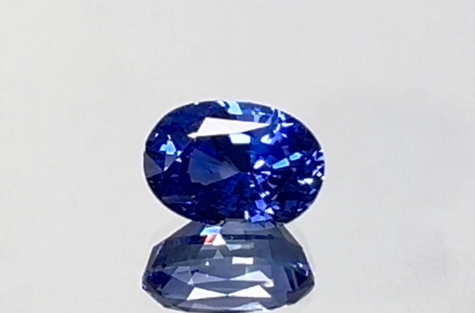 3.10ct Unheated Mogok Burma Blue Sapphire Ring with D Flawless Diamonds set in 18K White Gold