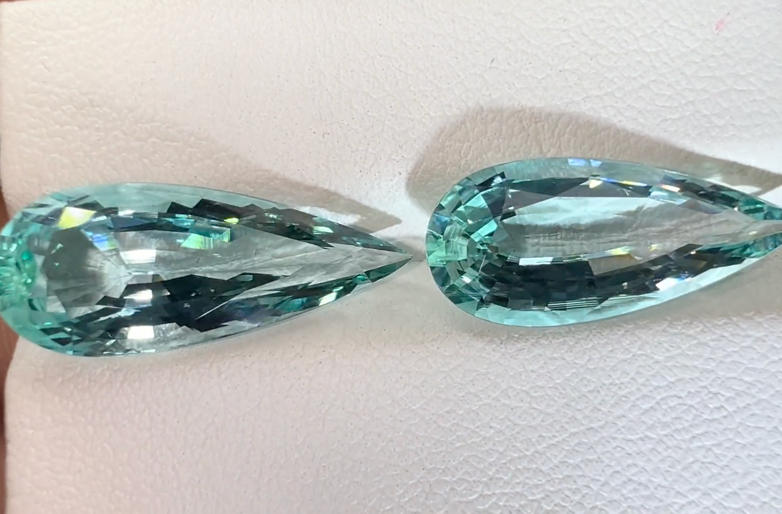 13.37ct No Oil Nigerian Emerald Earrings with D Flawless Diamonds set in 18K Yellow Gold