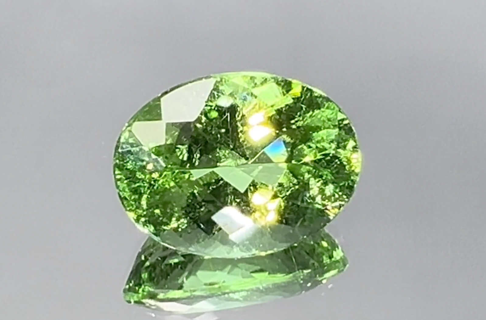 6.25ct Racing Green Paraiba Ring with D Flawless Diamonds set in 18K Yellow Gold