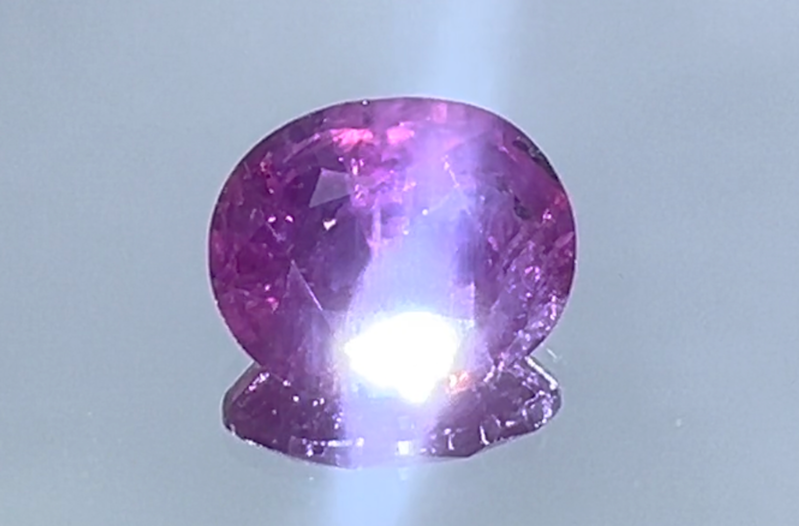 3.75ct Unheated Kashmir Sapphire Ring with D Flawless Diamonds set in 18K White Gold