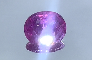3.75ct Unheated Kashmir Sapphire Ring with D Flawless Diamonds set in 18K White Gold