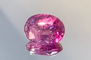 3.59ct Unheated Kashmir Sapphire Ring with D Flawless Diamonds set in 18K White Gold