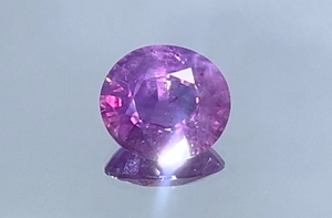 3.85ct Unheated Kashmir Sapphire Ring with D Flawless Diamonds set in 18K White Gold