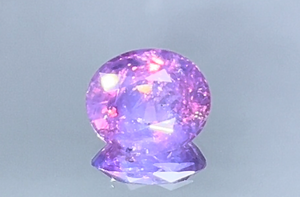 4.00ct Unheated Kashmir Sapphire Ring with D Flawless Diamonds set in 18K White Gold