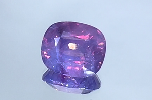 4.40ct Unheated Kashmir Sapphire Ring with D Flawless Diamonds set in 18K White Gold