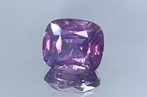 3.26ct Unheated Kashmir Sapphire Ring with D Flawless Diamonds set in 18K White Gold
