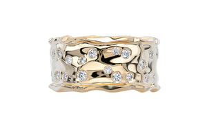 0.54ct D Flawless Diamond Ring set in 18K Yellow Gold
