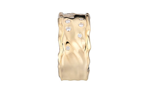 0.54ct D Flawless Diamond Ring set in 18K Yellow Gold