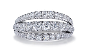 1.55ct D Flawless Diamond Ring set in 18K White Gold