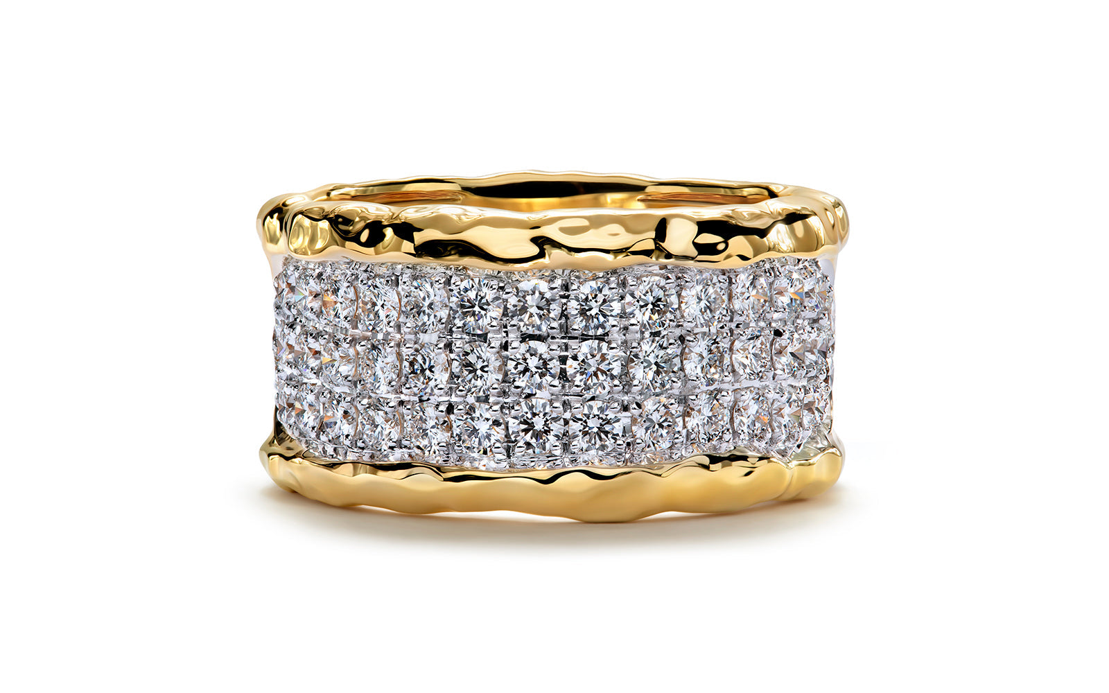 1.44ct D Flawless Diamond Ring set in 18K Yellow Gold