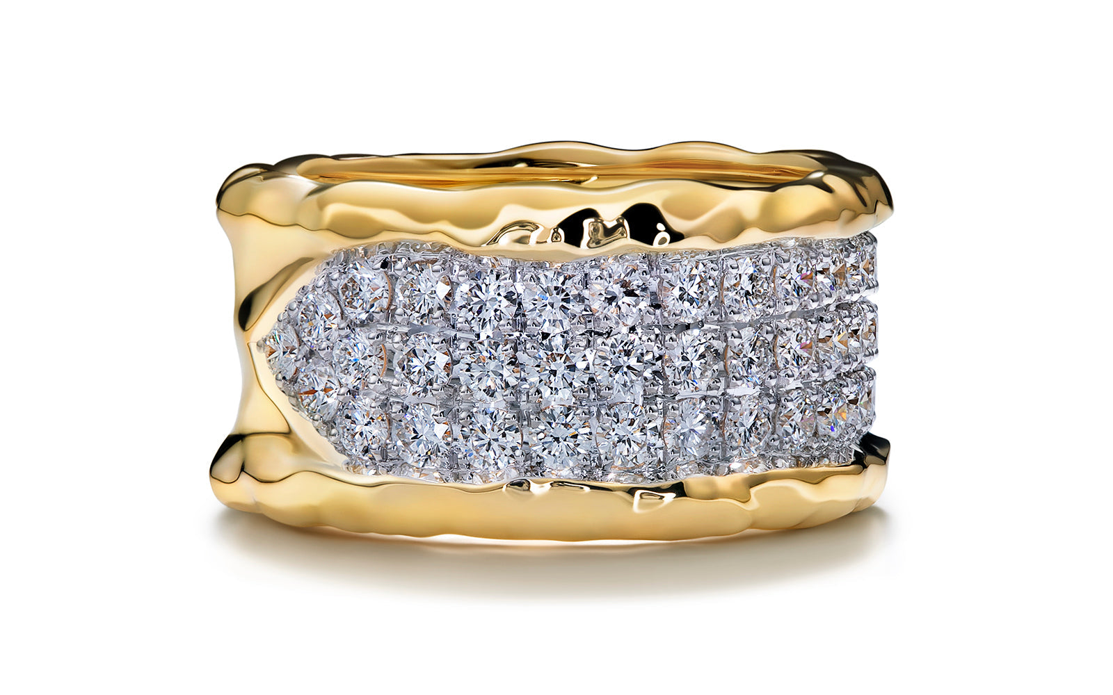 1.44ct D Flawless Diamond Ring set in 18K Yellow Gold