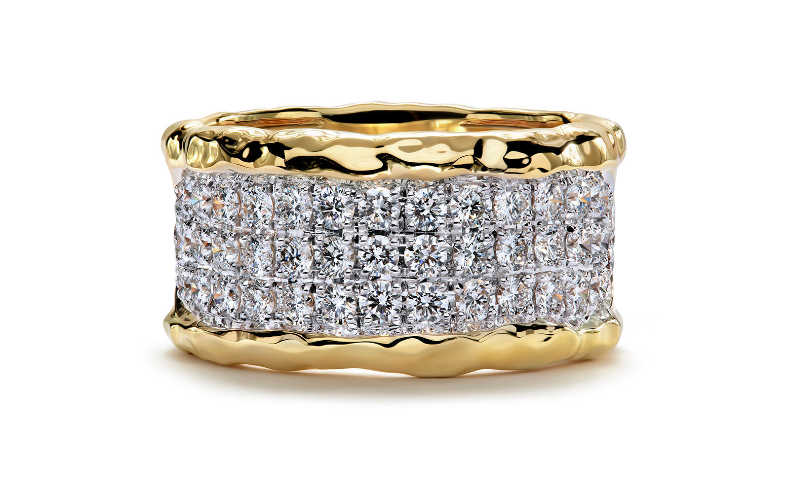 1.44ct D Flawless Diamond Ring set in 18K Yellow Gold