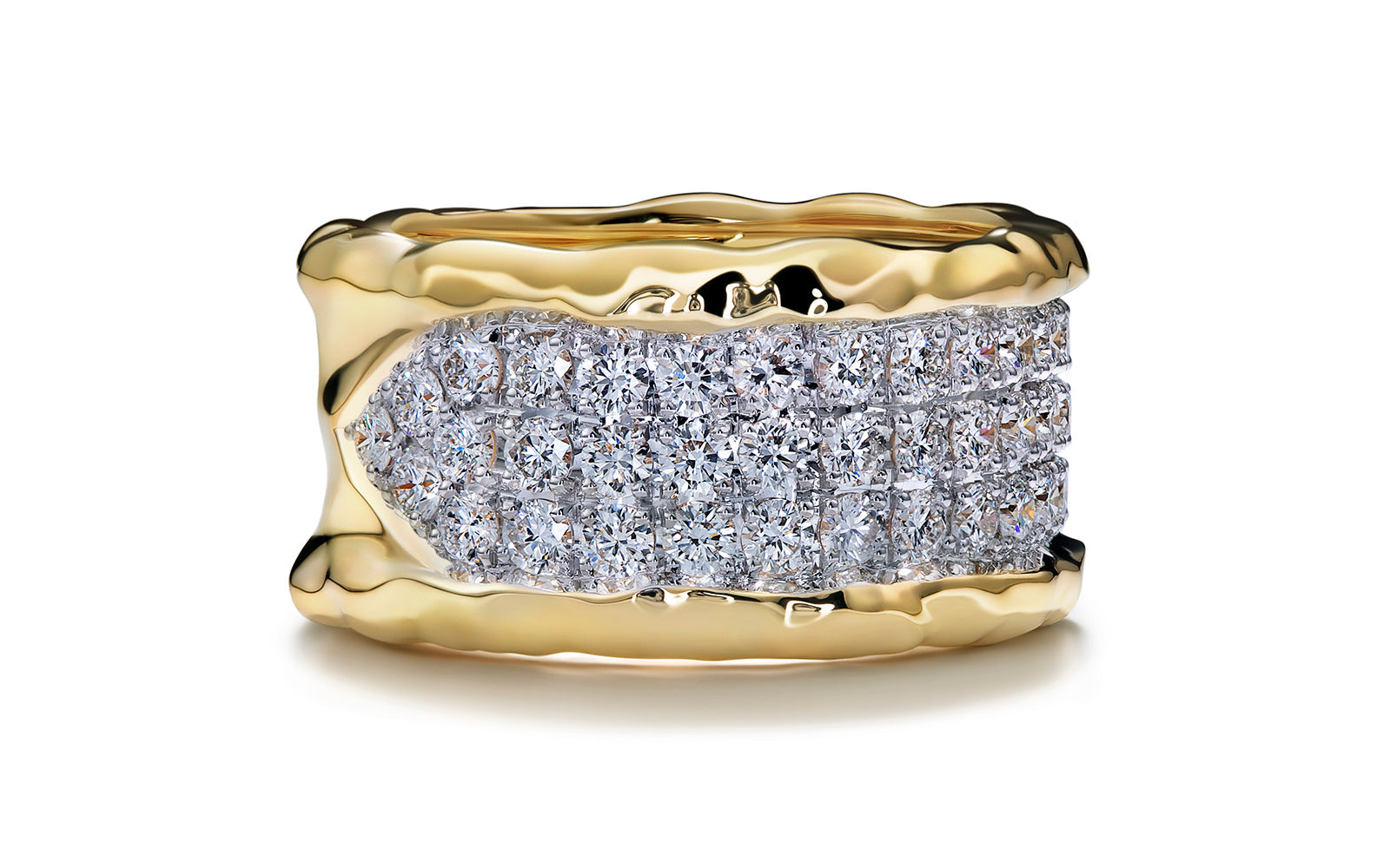 1.44ct D Flawless Diamond Ring set in 18K Yellow Gold