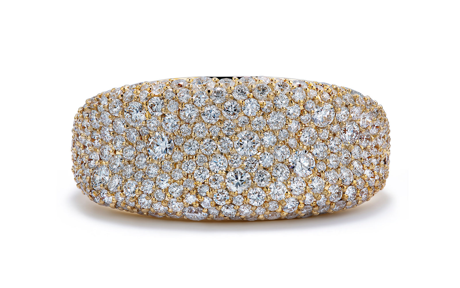 1.68ct D Flawless Diamond Ring set in 18K Yellow Gold