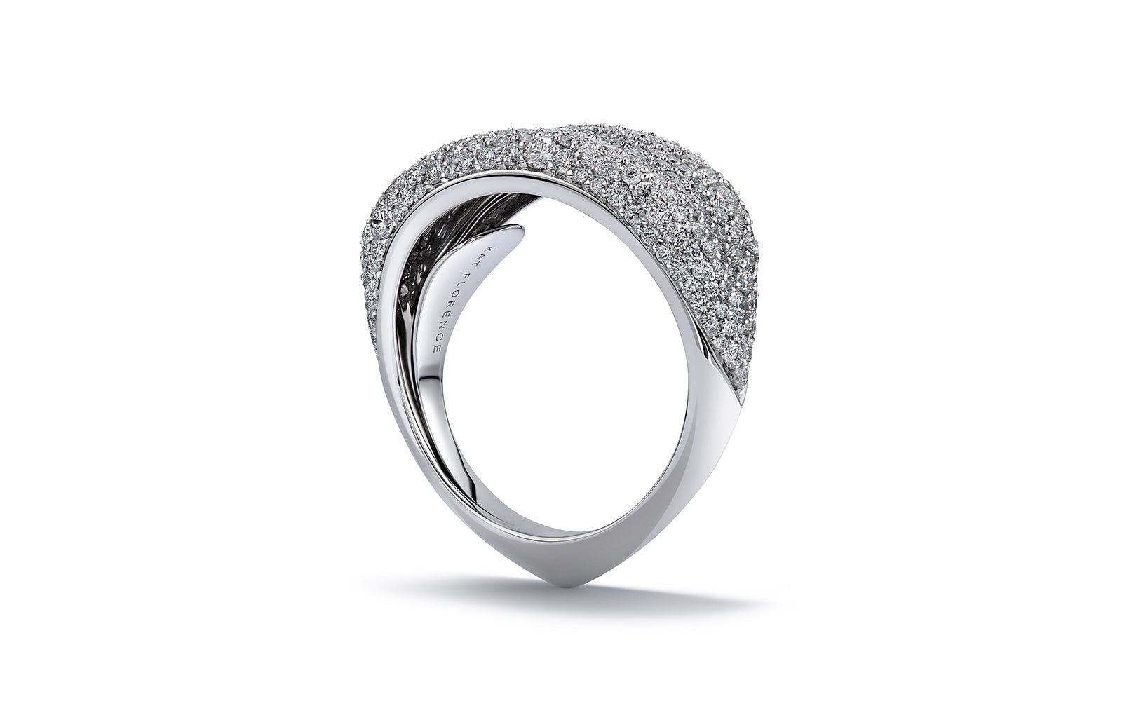 1.68ct D Flawless Diamond Ring set in Platinum