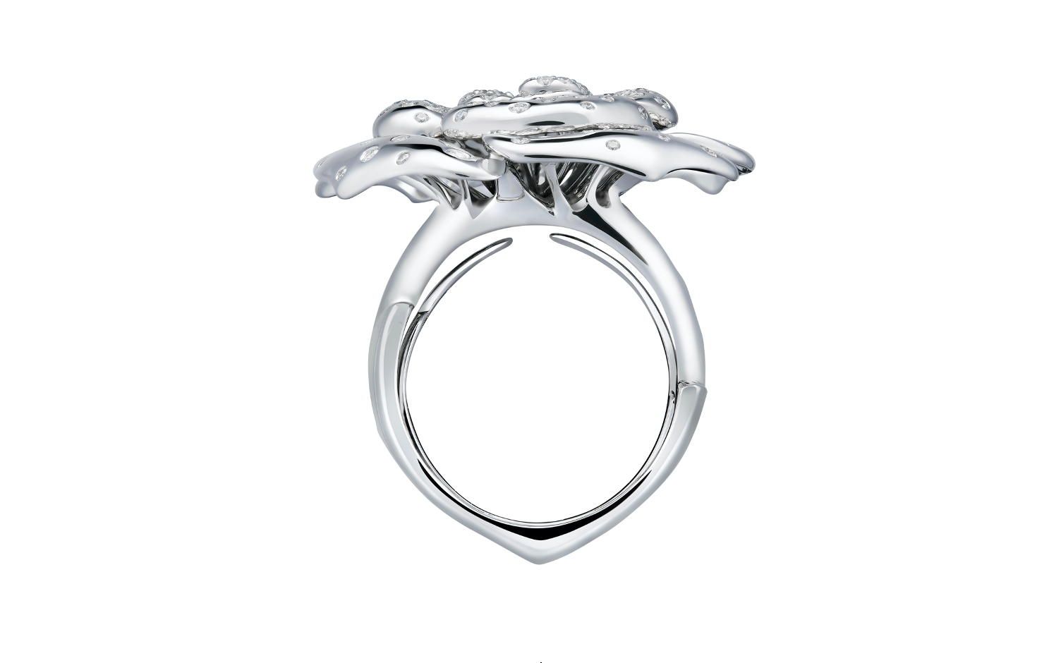 2.16ct D Flawless Diamond Ring set in 18K White Gold