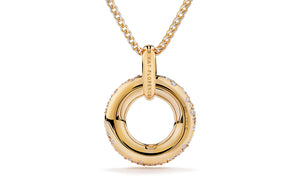 Endless 1.53ct D Flawless Diamond Necklace set in 18K Yellow Gold