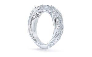 1.55ct D Flawless Diamond Ring set in 18K White Gold