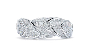 1.55ct D Flawless Diamond Ring set in 18K White Gold