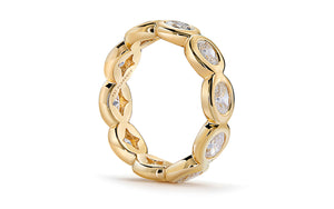 2.02ct D Flawless Diamond Ring set in 18K Yellow Gold
