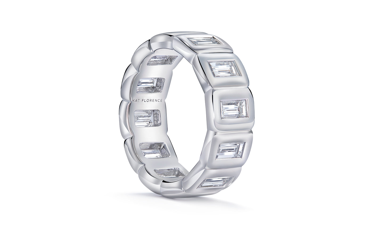 2.21ct D Flawless Diamond Ring set in 18K White Gold