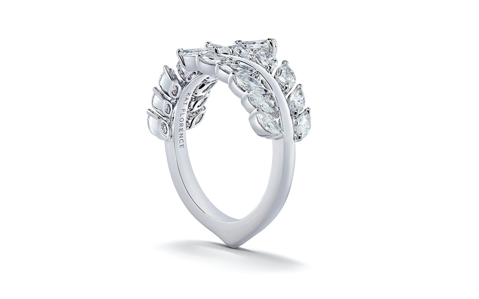 1.86ct D Flawless Diamond Ring set in 18K White Gold