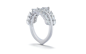 1.86ct D Flawless Diamond Ring set in 18K White Gold