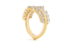 1.86ct D Flawless Diamond Ring set in 18K Yellow Gold