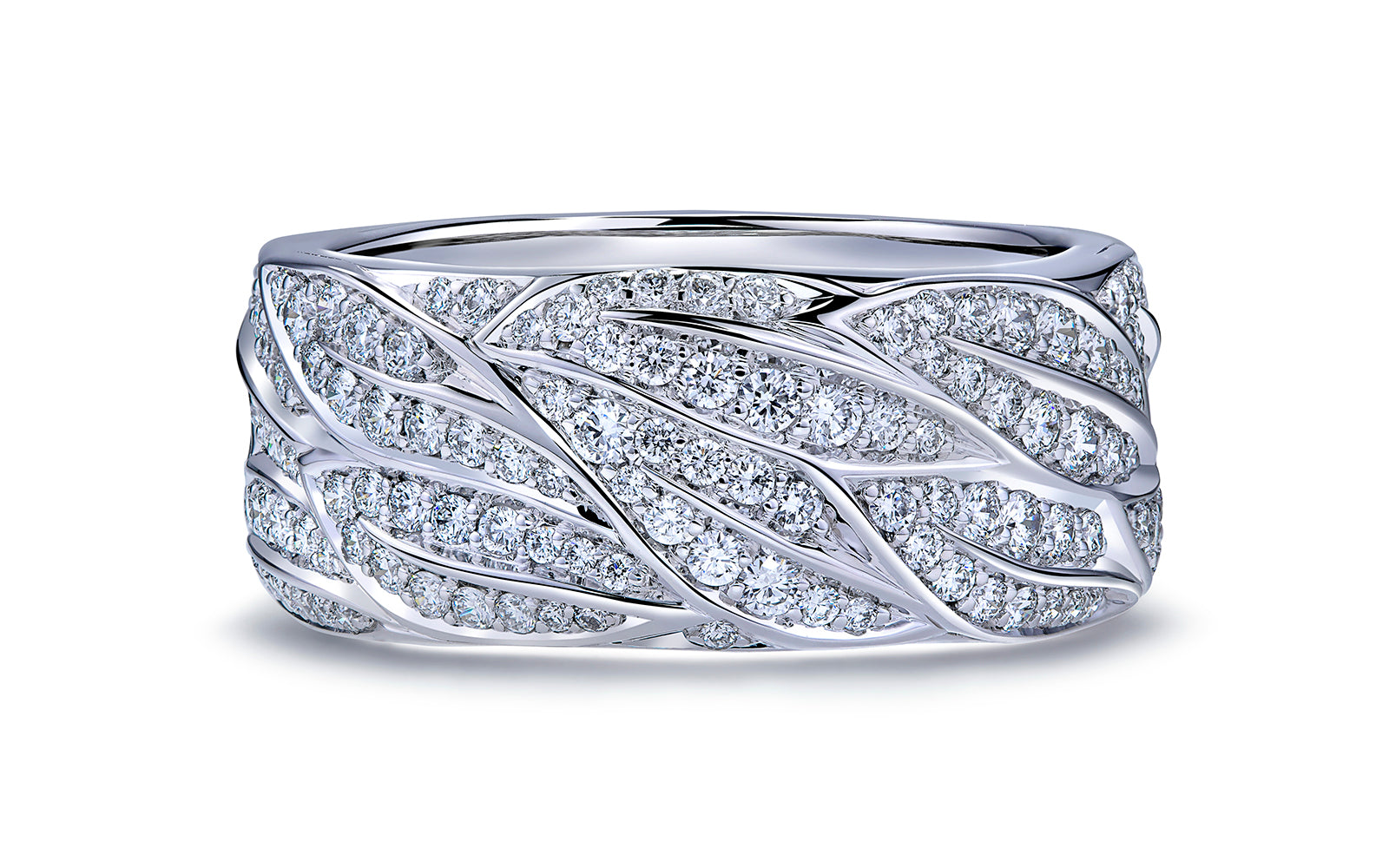 1.00ct D Flawless Diamond Ring set in 18K White Gold