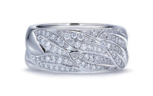 1.00ct D Flawless Diamond Ring set in 18K White Gold
