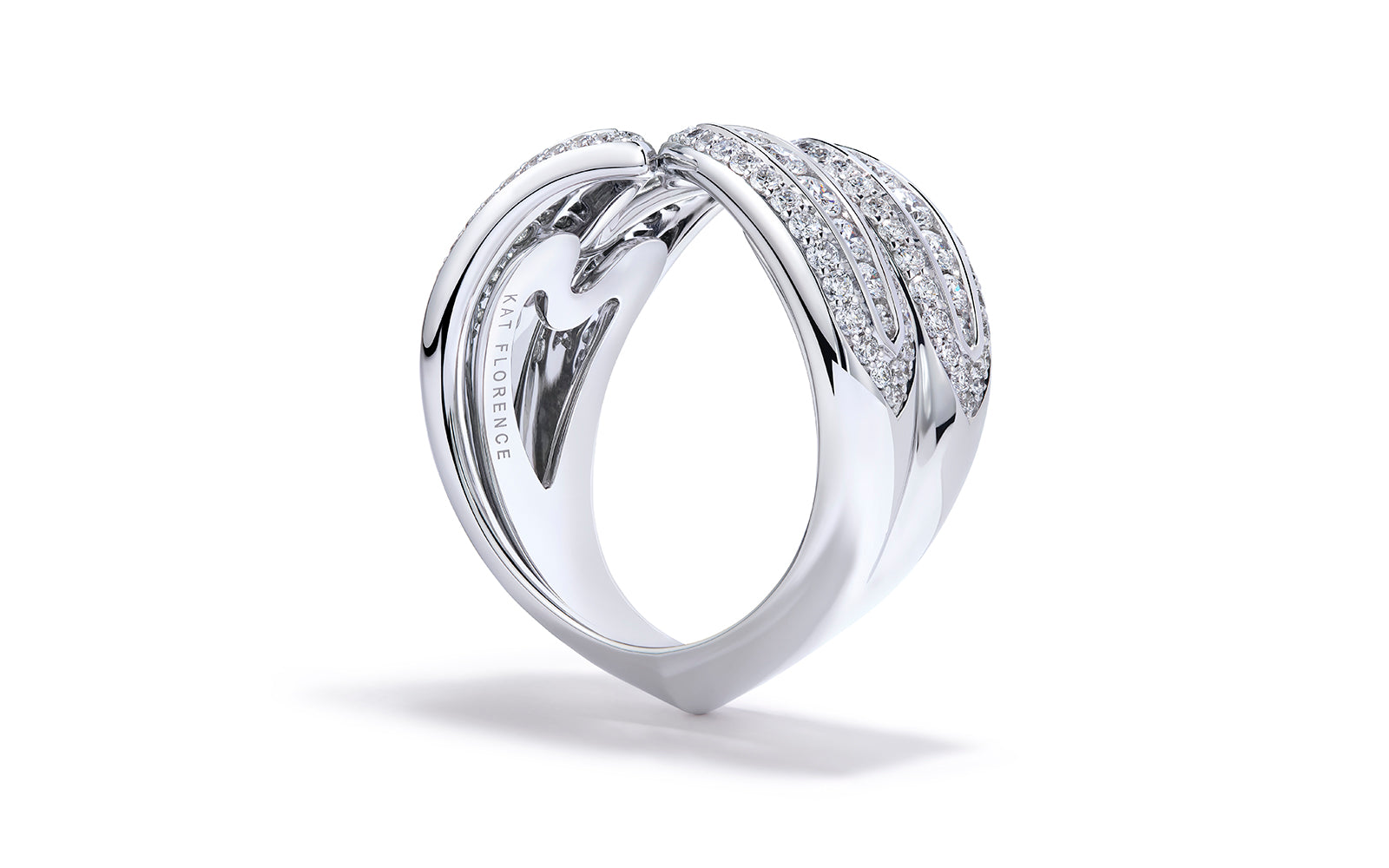 1.52ct D Flawless Diamond Ring set in 18K White Gold