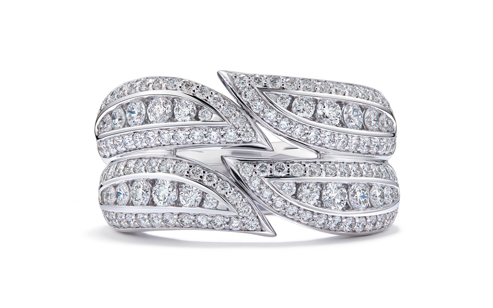1.52ct D Flawless Diamond Ring set in 18K White Gold