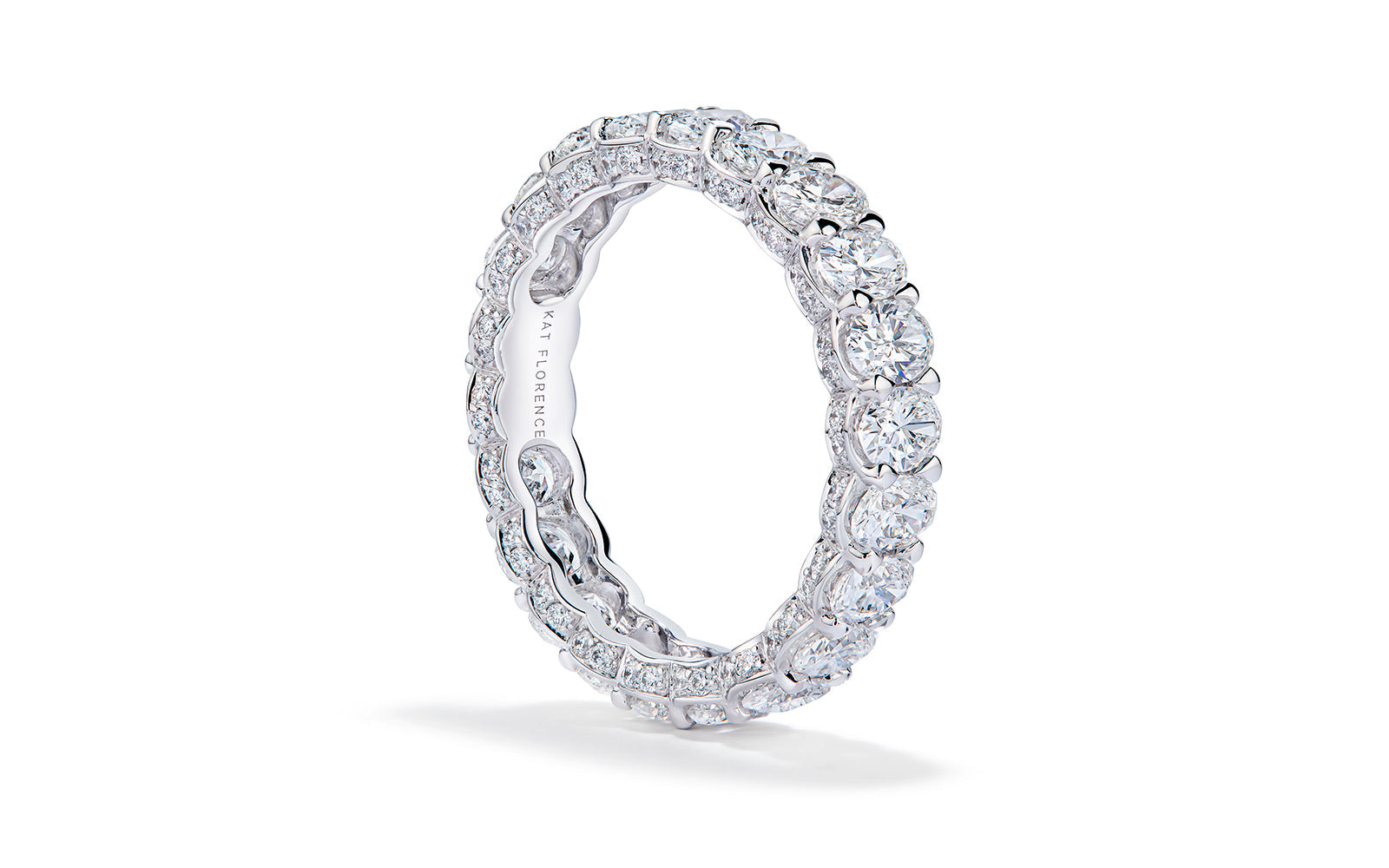 3.74ct D Flawless Diamond Ring set in Platinum