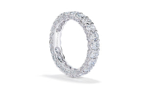 3.74ct D Flawless Diamond Ring set in Platinum