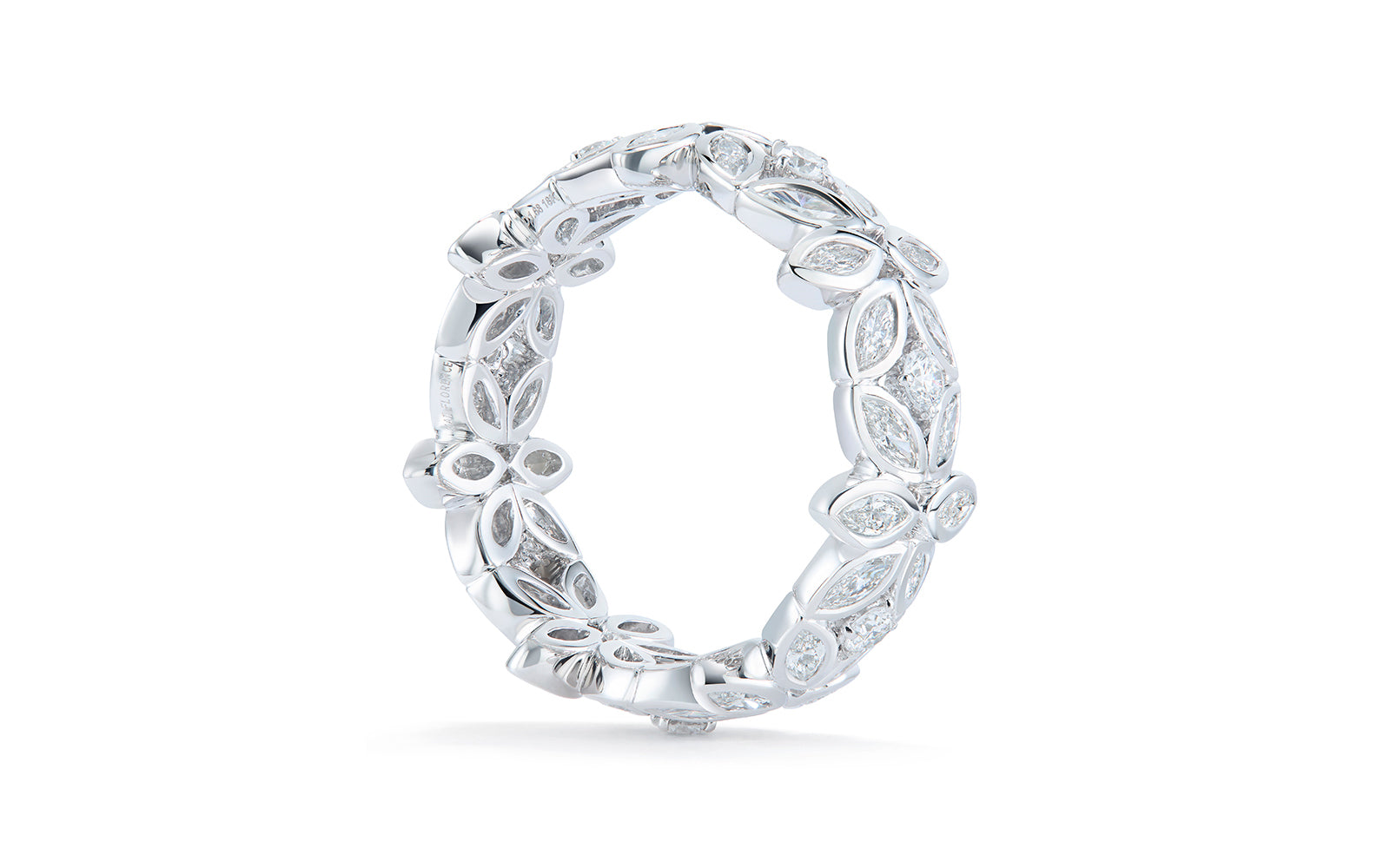 1.68ct D Flawless Diamond Ring set in 18K White Gold