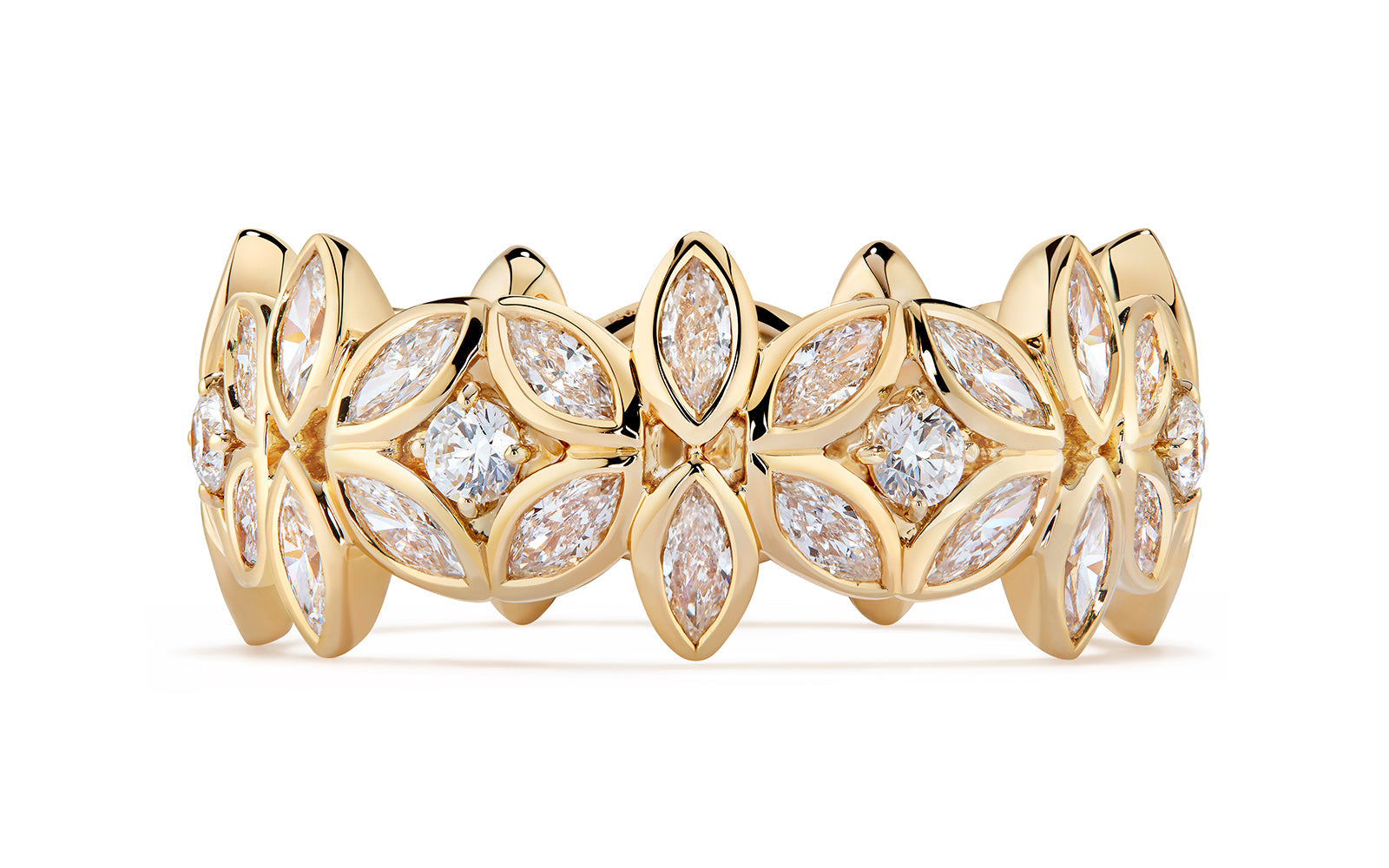 1.68ct D Flawless Diamond Ring set in 18K Yellow Gold