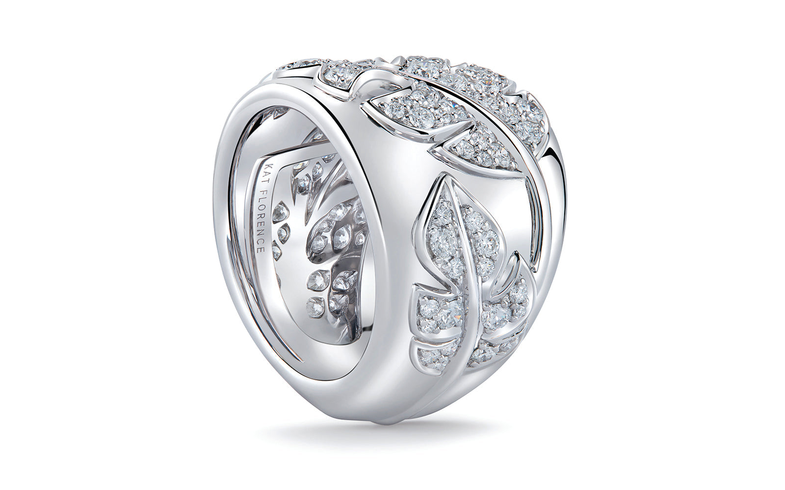 2.02ct D Flawless Diamond Ring set in 18K White Gold