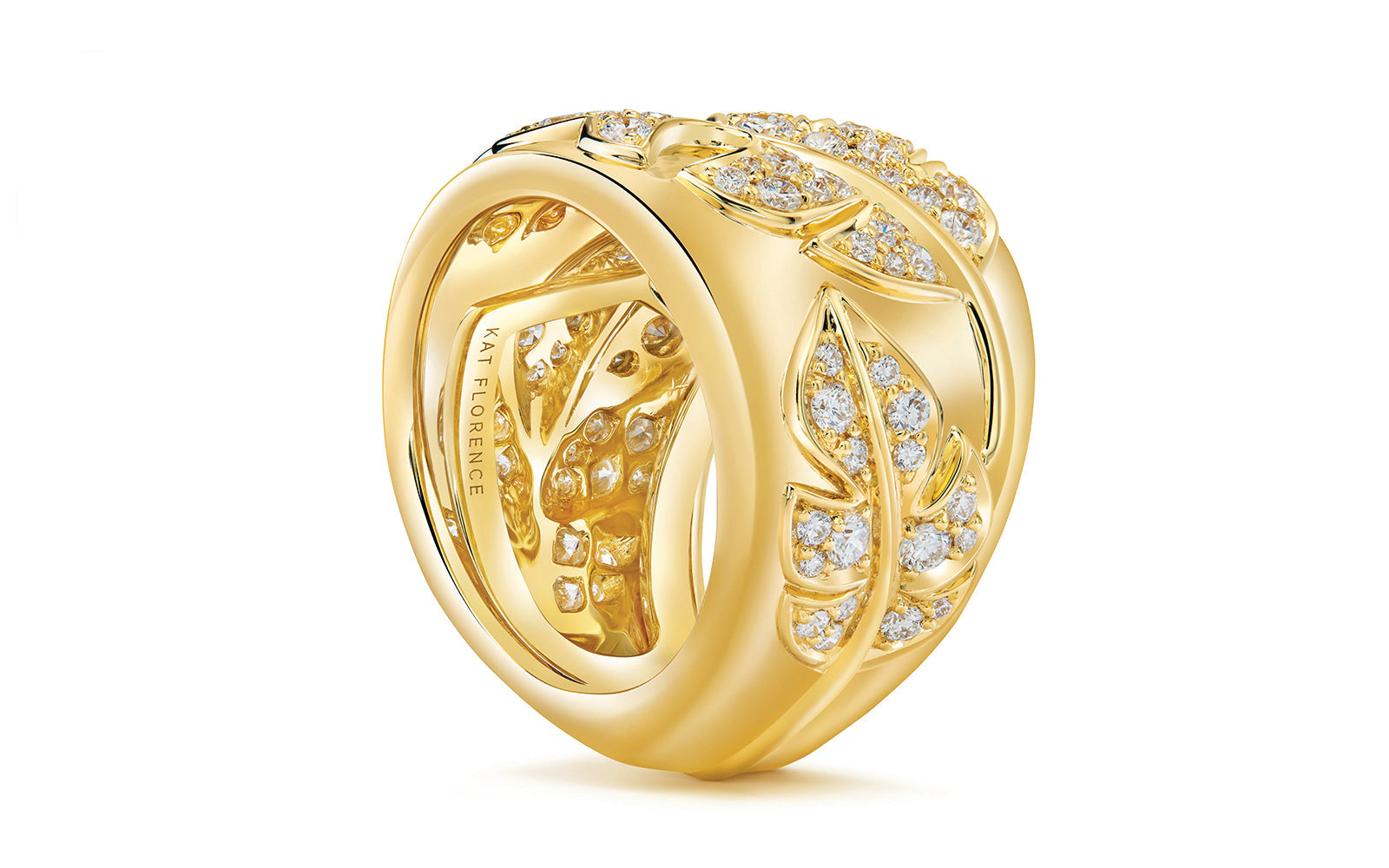 2.02ct D Flawless Diamond Ring set in 18K Yellow Gold