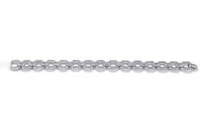3.28ct D Flawless Diamond Bracelet set in 18K White Gold