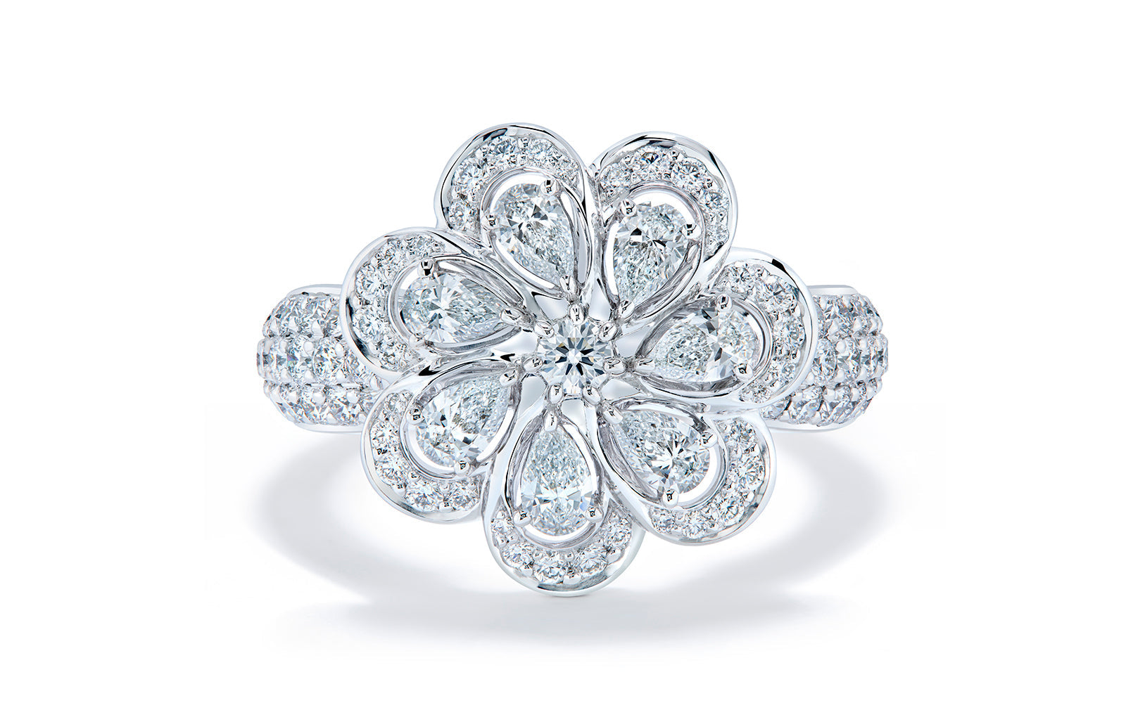 1.68ct D Flawless Diamond Ring set in 18K White Gold