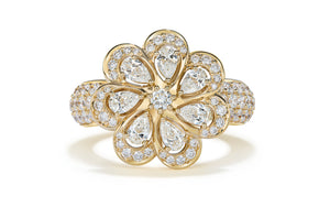1.68ct D Flawless Diamond Ring set in 18K Yellow Gold