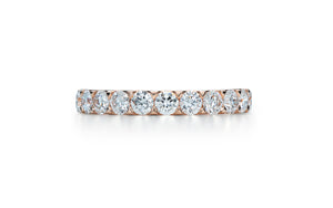 2.15ct D Flawless Diamond Ring set in 18K Rose Gold