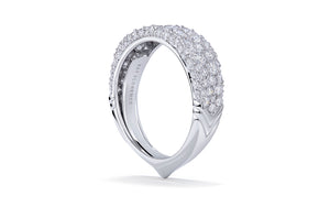 1.62ct D Flawless Diamond Ring set in 18K White Gold