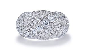 1.50ct D Flawless Diamond Ring set in 18K White Gold